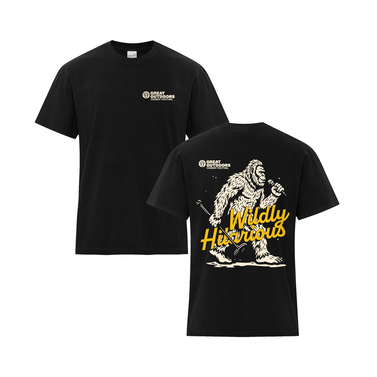 Sasquatch SS Tee - Washed Black